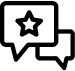Review and rating icon
