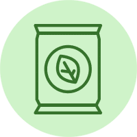 Fertilizer bag icon