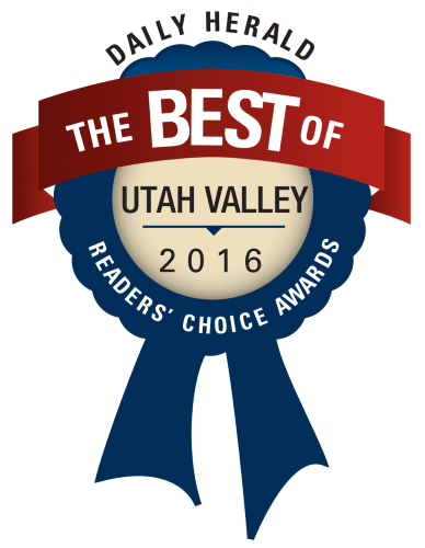 The Best of Utah Valley 2016 Readers’ Choice Awards ribbon